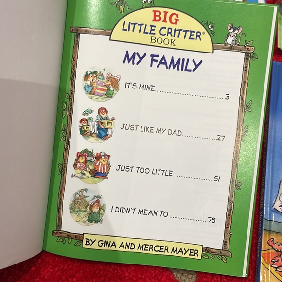 Big Little Critters & Little Monsters 4 Book Lot Mercer Mayer’s EUC - LIKE NEW! - Picture 13 of 16